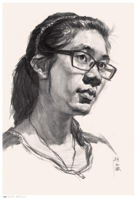 大秋画室素描图13