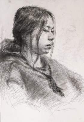 广西卓彩艺术培训学校素描图14