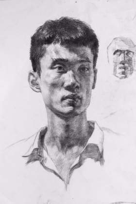 广西卓彩艺术培训学校素描图13