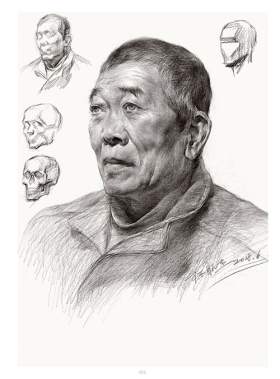 杭州将军画室素描图14