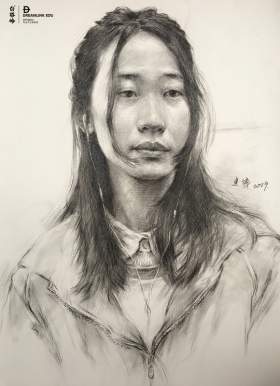 白塔岭画室素描图12