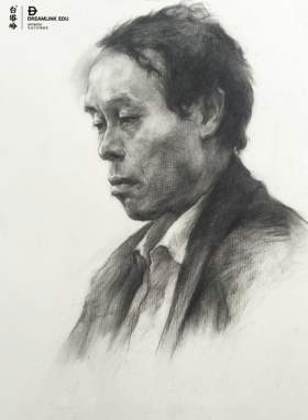 白塔岭画室素描图30