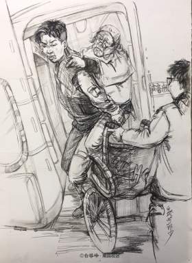 南昌白塔岭画室速写图9