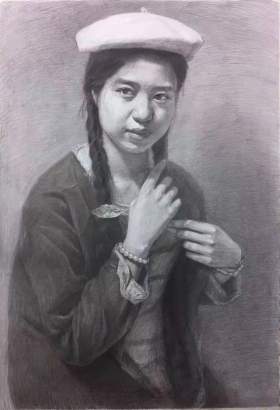 济南壹加壹画室素描图8