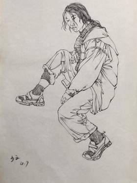 南宁希戈艺术学校速写图5