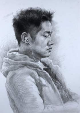 广西厚一学堂素描图15