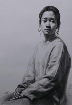 杭州吴越画室素描图13