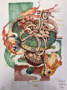 广西卓彩艺术培训学校设计图24