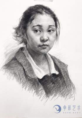 广西卓彩艺术培训学校素描图25