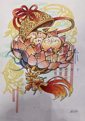 广西卓彩艺术培训学校设计图27