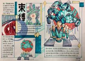 广西卓彩艺术培训学校设计图17
